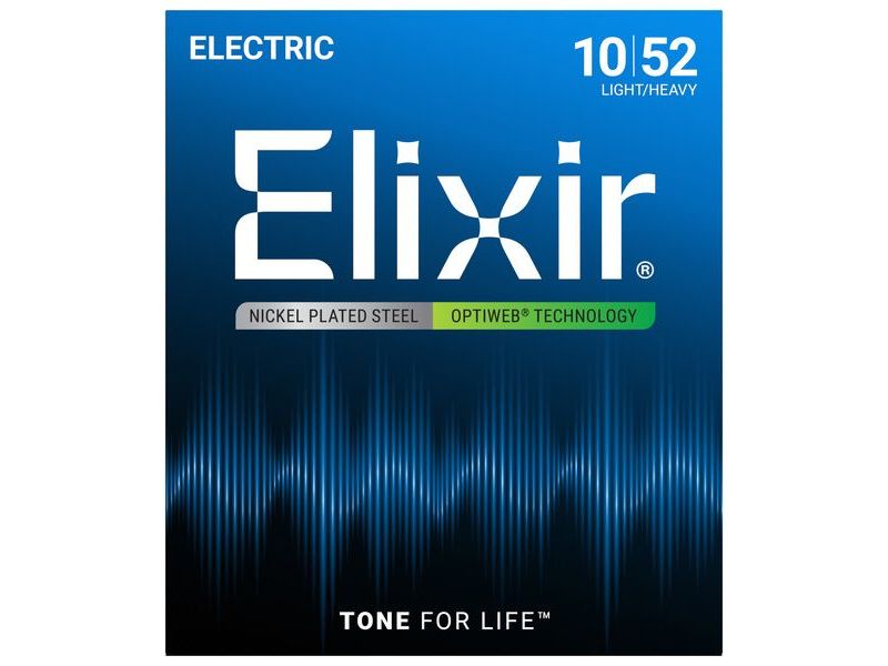 Elixir Optiweb Electric String Set Light/Heavy 10-52
