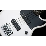 Shergold Libertine Standard Bass SBL15 Quartz White Gloss