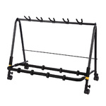 Hercules 5 Guitar Display Stand with Optional Castors