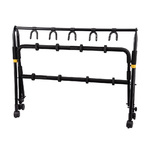 Hercules 5 Guitar Display Stand with Optional Castors