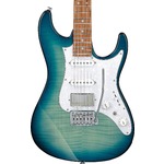 Ibanez AZ22S1F-TXB - Standard Transparent Turquoise Burst