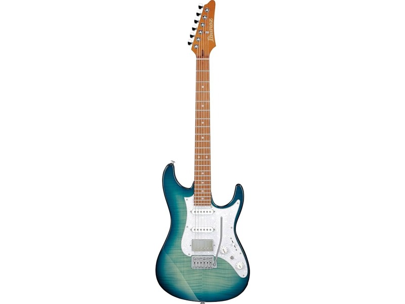 Ibanez AZ22S1F-TXB - Standard Transparent Turquoise Burst