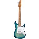 Ibanez AZ22S1F-TXB - Standard Transparent Turquoise Burst