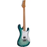 Ibanez AZ22S1F-TXB - Standard Transparent Turquoise Burst