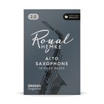 D'Addario Royal Hemke Organic Alto Saxophone Reeds, Strength 2.0, 10-pack