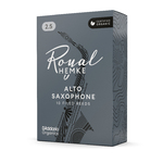 D'Addario Royal Hemke Organic Alto Saxophone Reeds, Strength 2.5, 10-pack