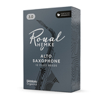 D'Addario Royal Hemke Organic Alto Saxophone Reeds, Strength 3.0, 10-pack