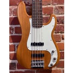 Pre Loved Squier Standard 5-String P-Bass Stripped Inc Bag