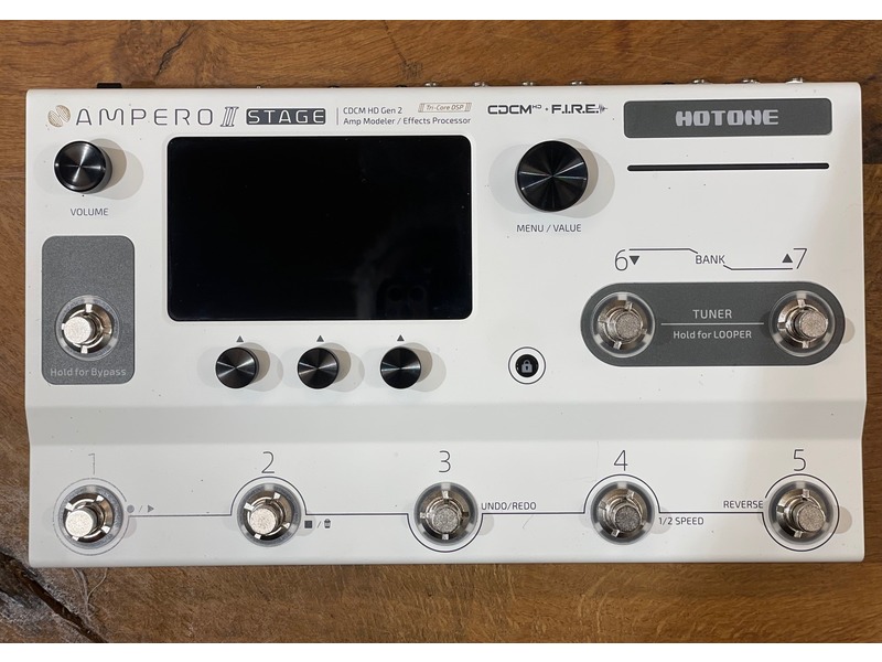 Pre Loved Hotone Ampero II Stage Amp Modeller and FX Processor