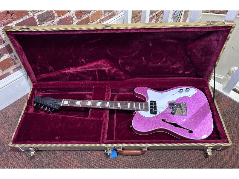 Pre Loved T Style Thinline Metallic Pink Inc Hard Case