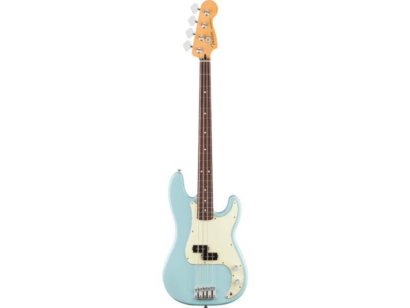 Fender 75th Anniversary Player II Precision Bass, Rosewood Fingerboard, Daphne Blue