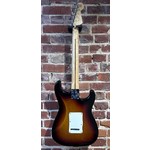 Pre Loved Fender American Deluxe Stratocaster Left Handed Sunburst Inc Hard Case