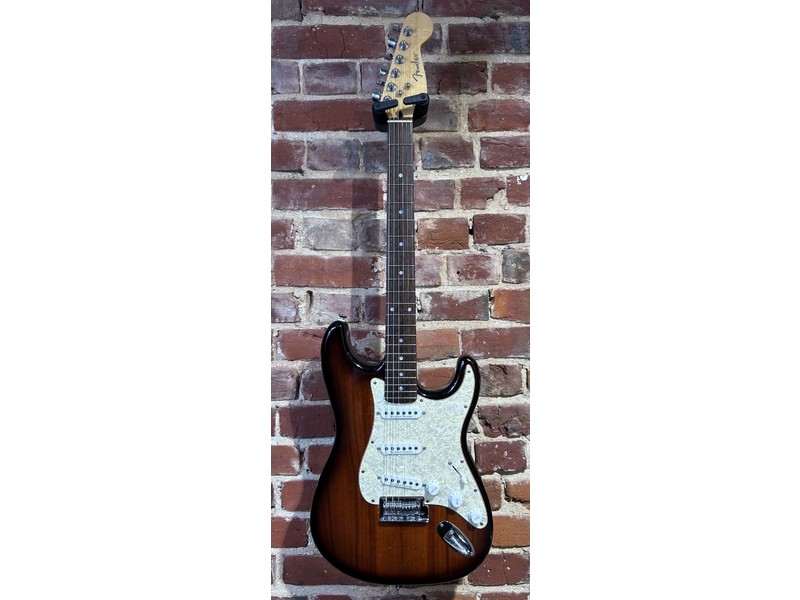 Pre Loved Fender Special Edition Koa Stratocaster Sunburst Inc Bag