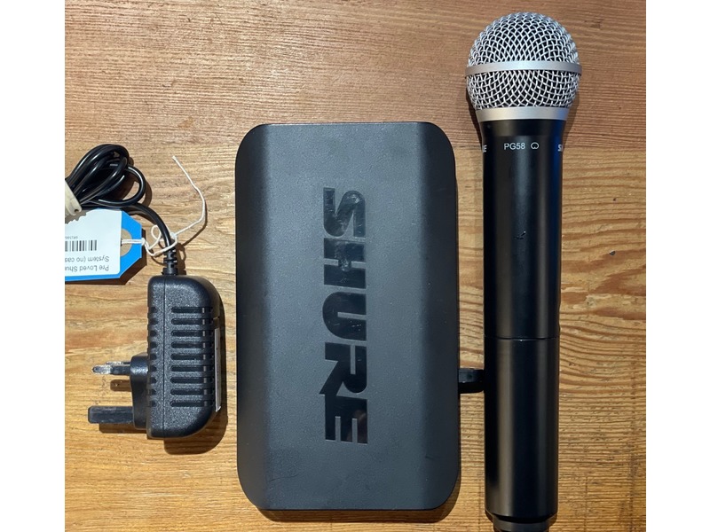Pre Loved Shure BLX PG58 System (No Case)