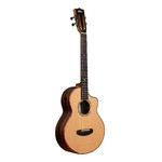 Kala Contour Deluxe Series KA-CTD-SSRW-BG-C_W/BAG Baritone Ukulele