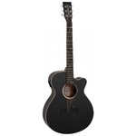 Tanglewood TB4CE Blackbird Super Folk Smokestack Black