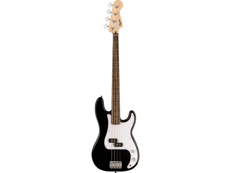 Squier Sonic Precision Bass, Laurel Fingerboard, White Pickguard, Black