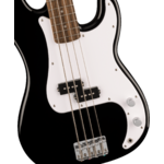 Squier Sonic Precision Bass, Laurel Fingerboard, White Pickguard, Black