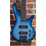 Pre Loved Ibanez SR305E-DOT 5 String Bass- Deep Ocean Metallic