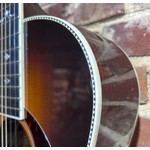Pre Loved Fender Paramount PM-2 Deluxe Parlour Sunburst Inc Hard Case