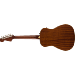 Fender Malibu Player, Walnut Fingerboard, White Pickguard, Fiesta Red