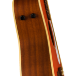Fender Malibu Player, Walnut Fingerboard, White Pickguard, Fiesta Red