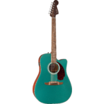 Fender California Deluxe Redondo CE, Walnut Fingerboard, Sherwood Green