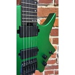 Pre Loved Hils Next HN3 Gen1 Headless Guitar - Satin Metallic Emerald Green Inc Bag