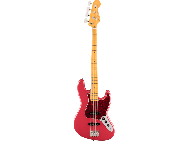 Fender American Professional Classic Jazz Bass, Maple Fingerboard, Faded Dakota Red