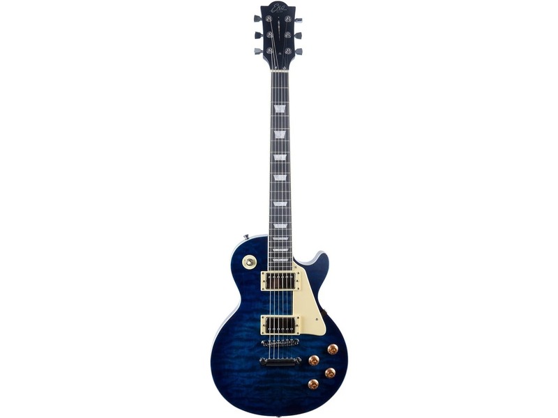 Eko LS300-BLU Blue Quilted Singlecut Electric