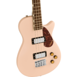 Gretsch Streamliner Jet Club Bass Single-Cut, Laurel Fingerboard, Shell Pink