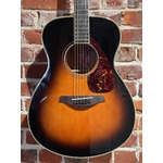 Pre Loved Yamaha FS720S TBS Solid Spruce Top Folk Acoustic Guitar in Tobacco Brown Sunburst inc Foam Case