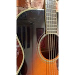 Pre Loved Yamaha FS720S TBS Solid Spruce Top Folk Acoustic Guitar in Tobacco Brown Sunburst inc Foam Case