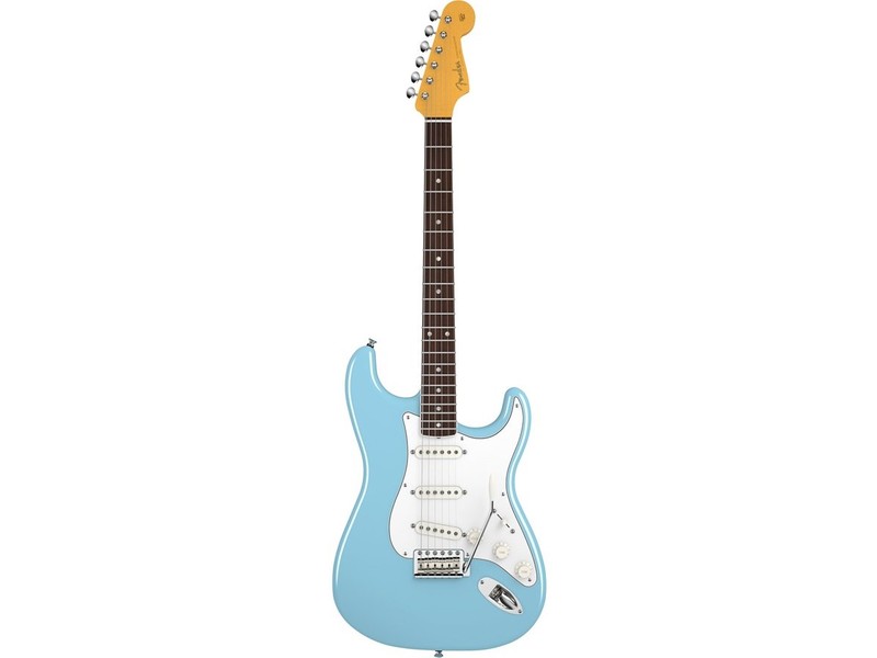 Fender Eric Johnson Stratocaster®, Rosewood Fingerboard, Lucerne Aqua Firemist Cookes